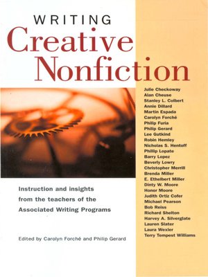 cover image of Writing Creative Nonfiction